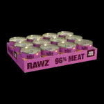Rawz Wet Cat Food - 96% Rabbit & Pumpkin - 3oz Can